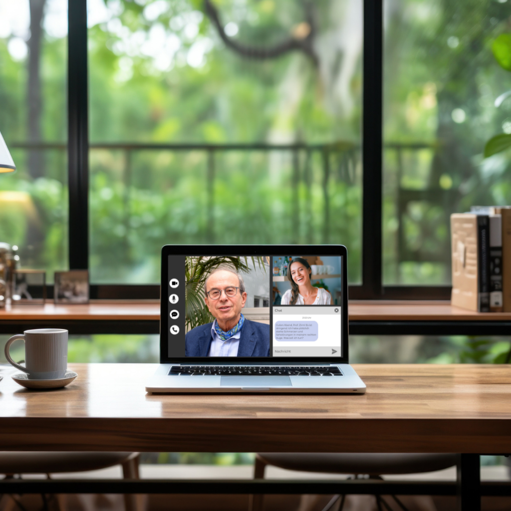 Videosprechstunde von Zuhause