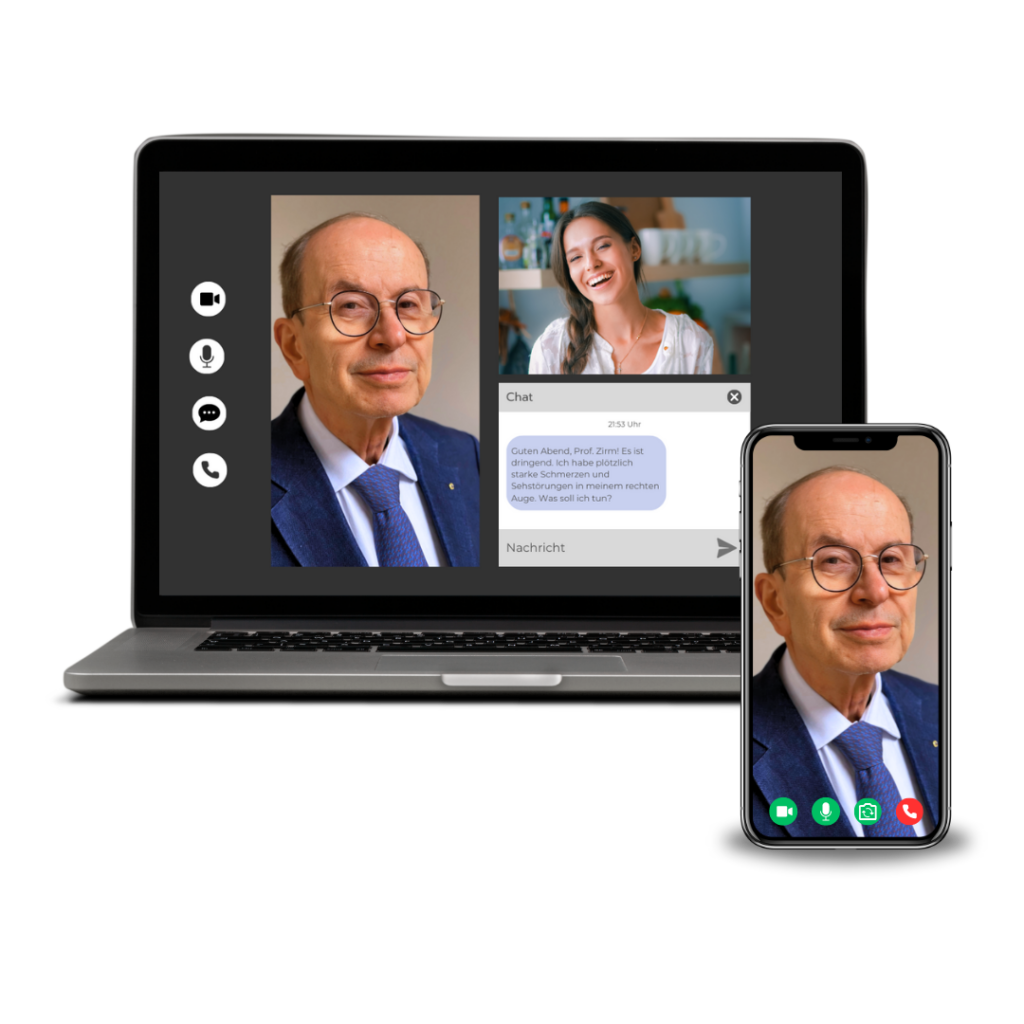 Videosprechstunde mit Prof. Zirm